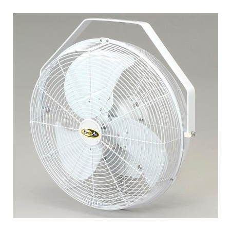 J & D Manufacturing J&D 14in Fan With Wall Ceiling Bracket White POW14